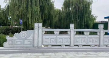 湛江 芝麻灰桥栏杆、河道栏杆安装效果