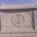 湛江 芝麻白花岗岩屏风，照壁，影壁
