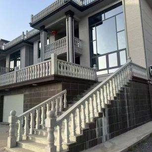湛江 芝麻白别墅阳台栏杆，楼梯栏杆