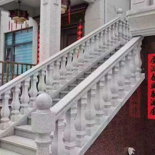 湛江 天然石材 阳台庭院护栏、栏杆