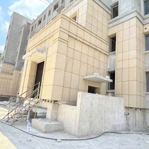 湛江 黄金麻干挂，工地实拍