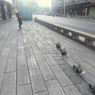 湛江仿古石铺装效果
