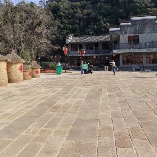 湛江仿古石铺装效果