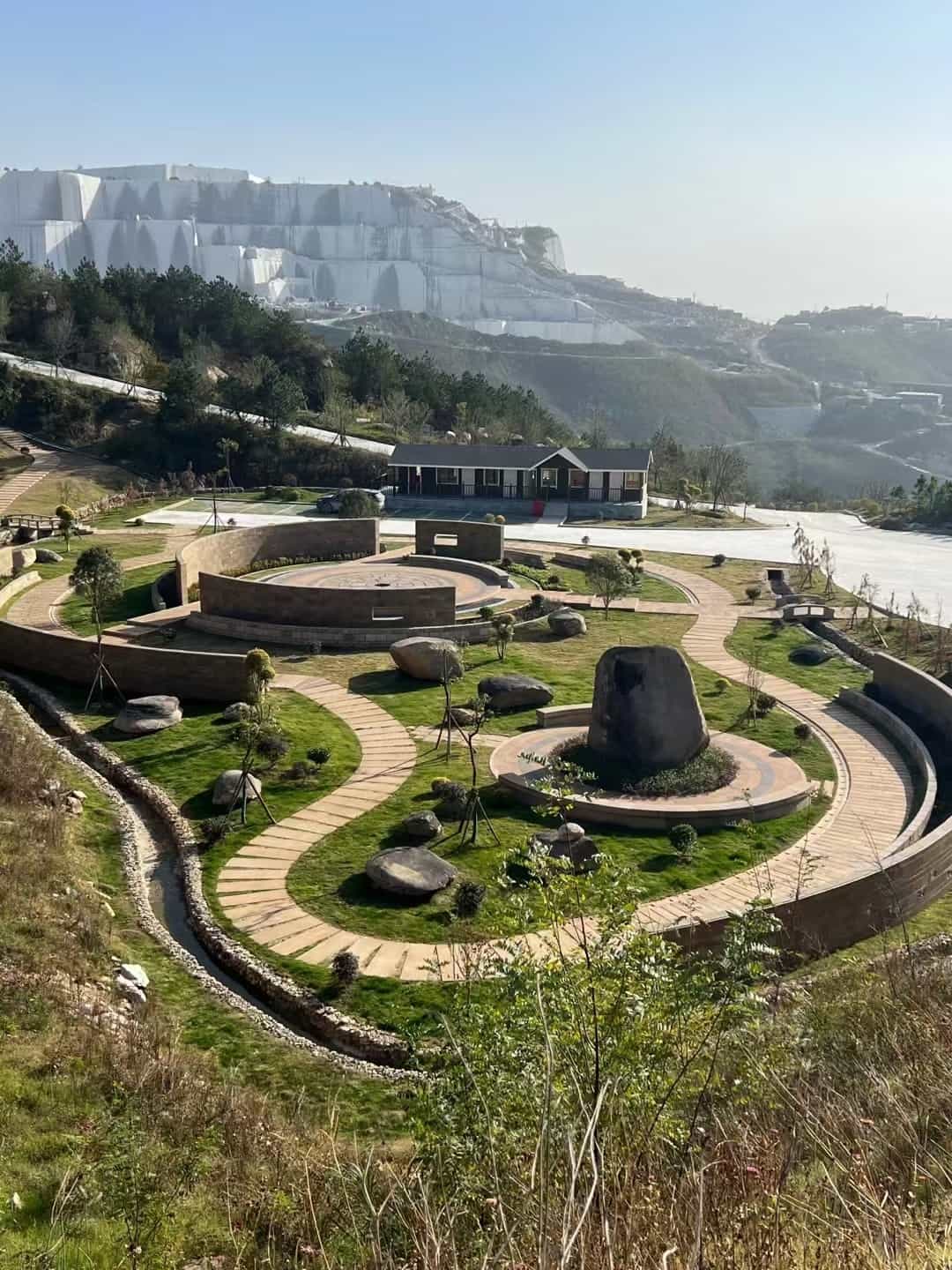 湛江仿古石铺装整体效果