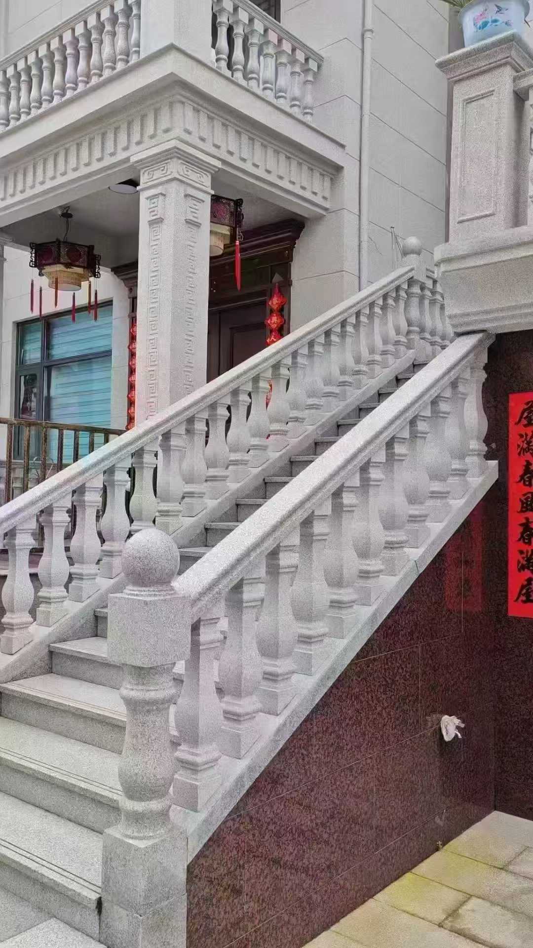 湛江 天然石材 阳台庭院护栏、栏杆