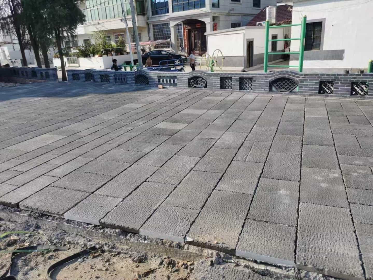 湛江仿古石铺装效果