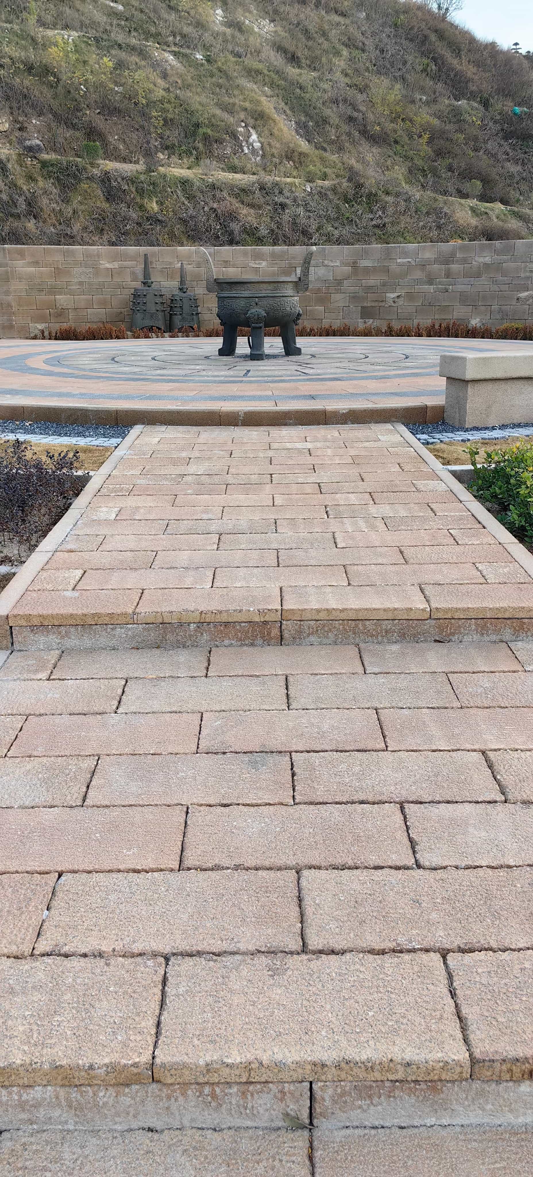 湛江仿古石铺装效果