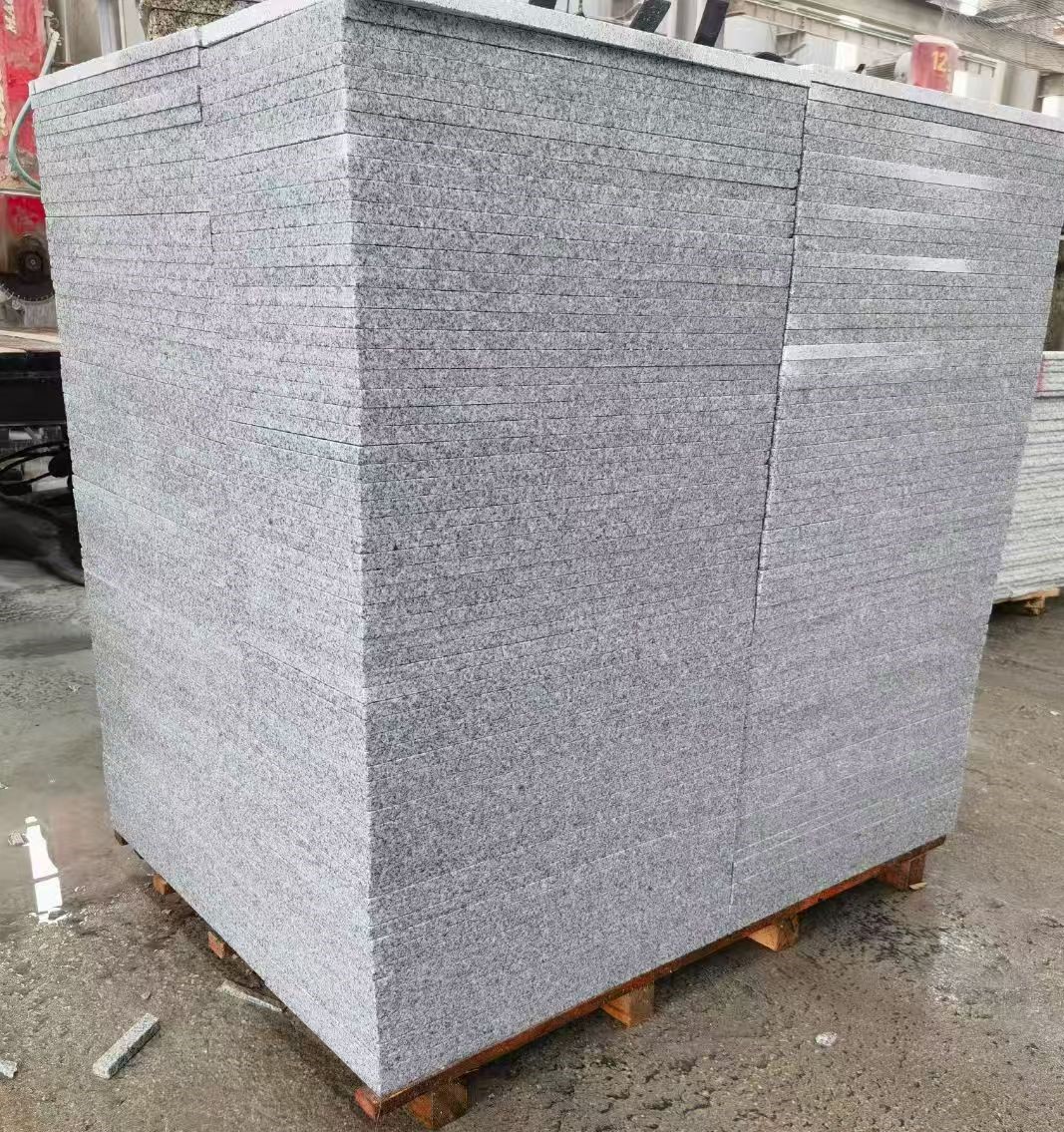 湛江 火烧面地铺石，街道广场园林市政工程板，1.8~5.0厚均有现货