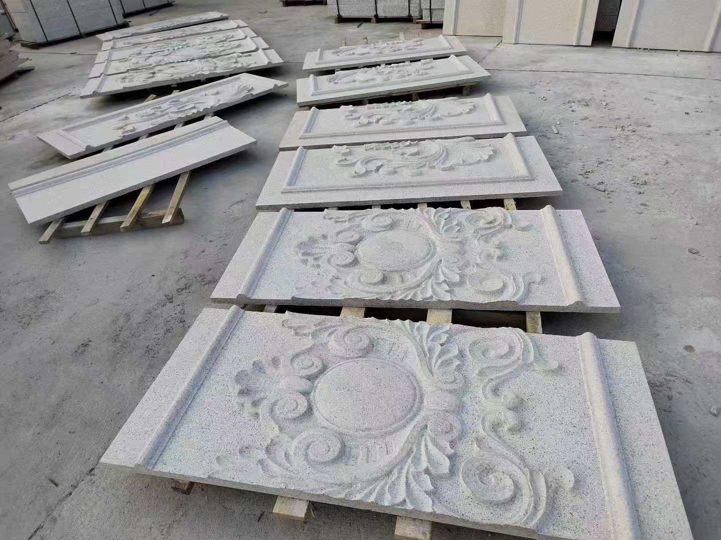 湛江 芝麻白干挂雕花板