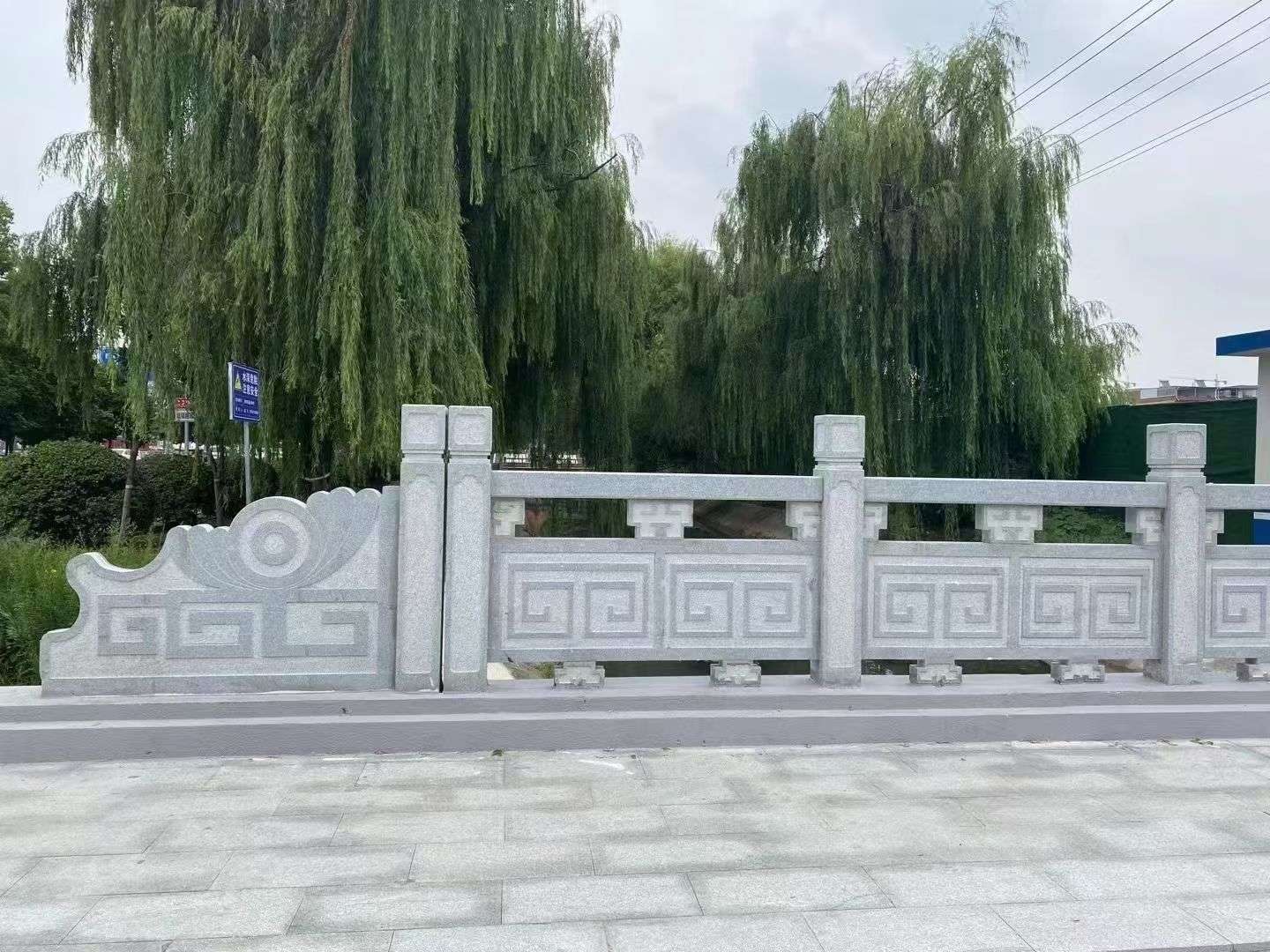 湛江 芝麻灰桥栏杆、河道栏杆安装效果