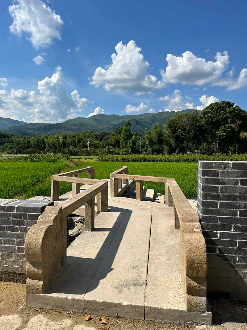 湛江花岗岩仿古石材景区使用案例